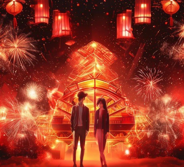 新年广告设计,视觉新语节的创新与传递
